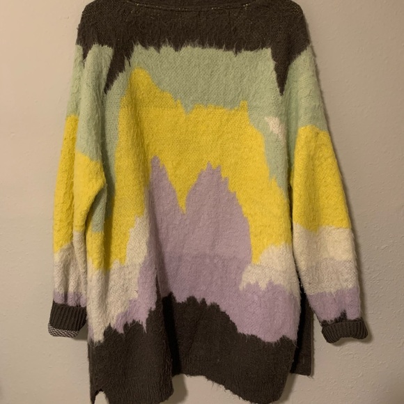Urban Outfitters Cozy Colourful Cardigan - Picture 3 of 4